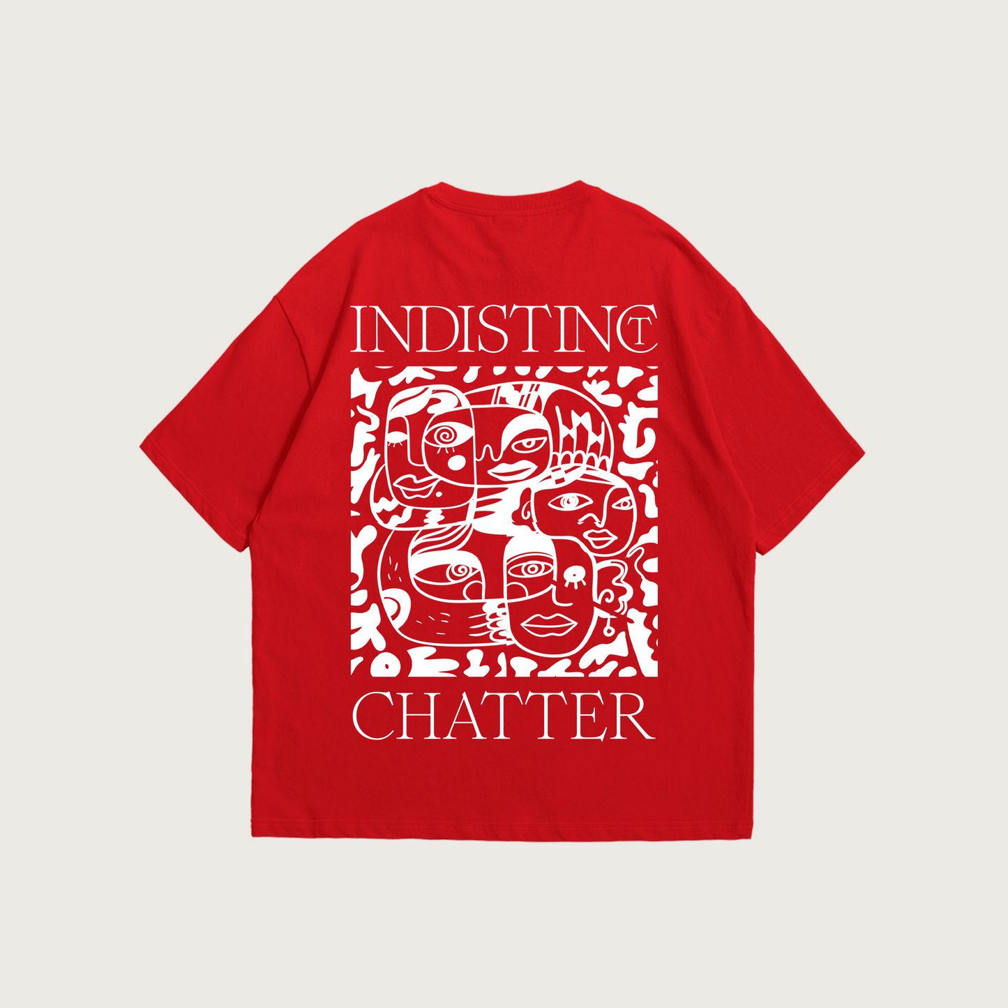 Indistinct Chatter Tee - Fuchsia